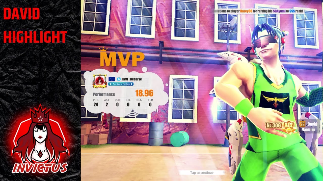 [Streetball Allstar] Don't make this David angry. He will break your ankle!!