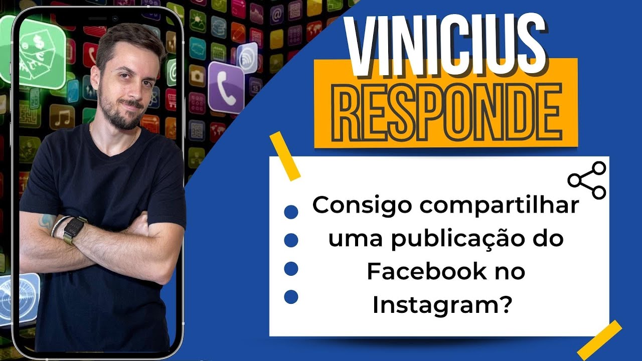 Posso compartilhar uma publicação do Facebook no Instagram?