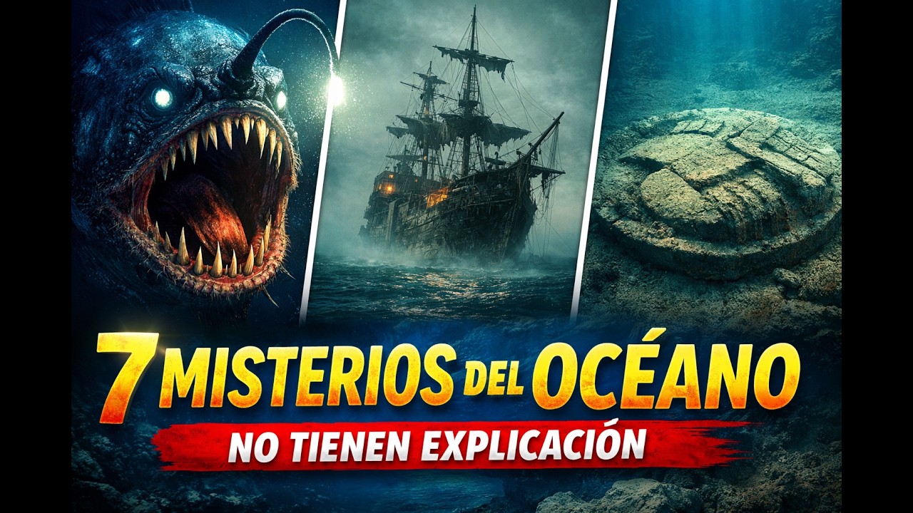 7 Misterios del Océano que los Científicos No Pueden Explicar (Historias Reales del Mar Profundo