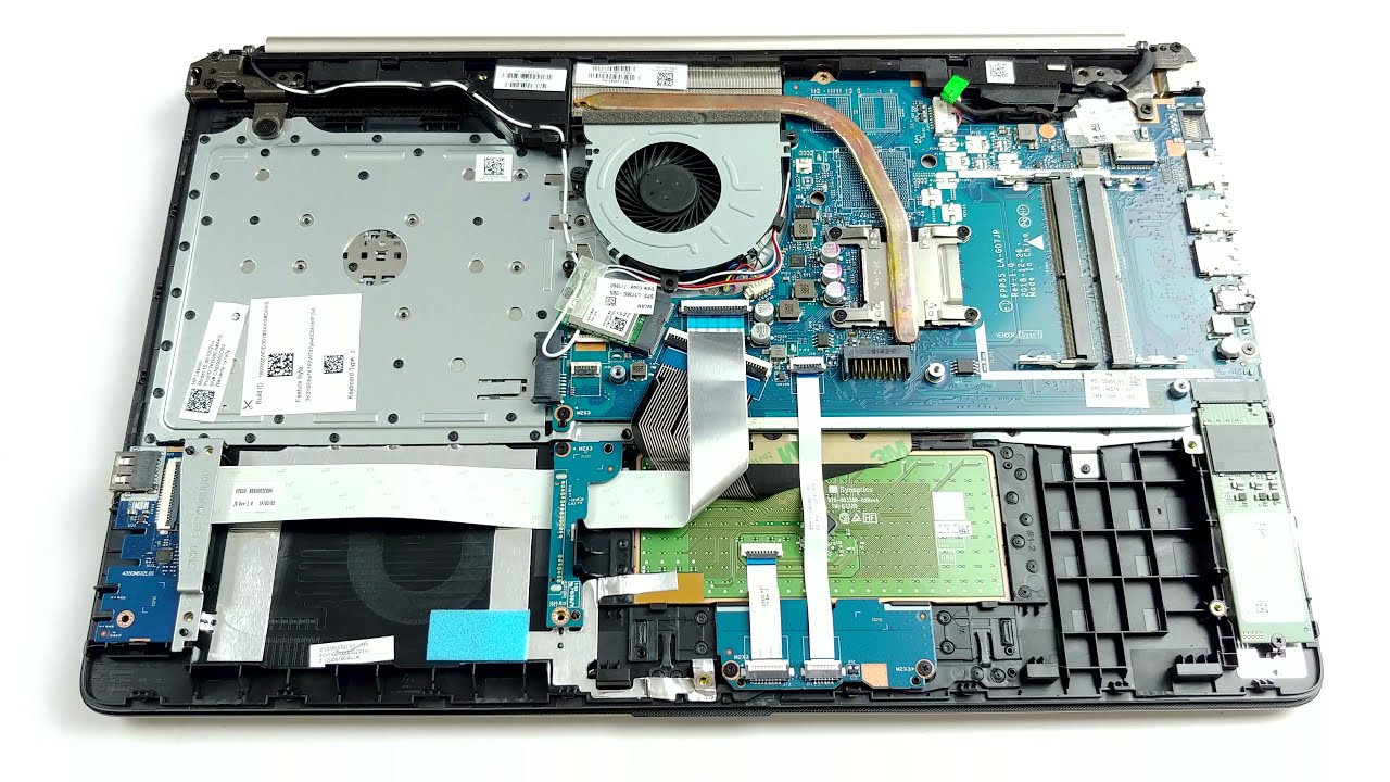 HP 15 (15-db1000) - disassembly and upgrade options
