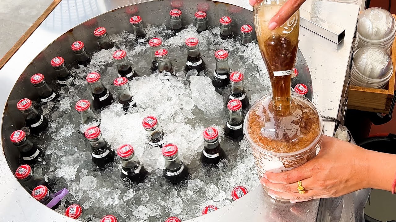 $0.8 Refreshing Coca Cola Slushy / Thai Street Food