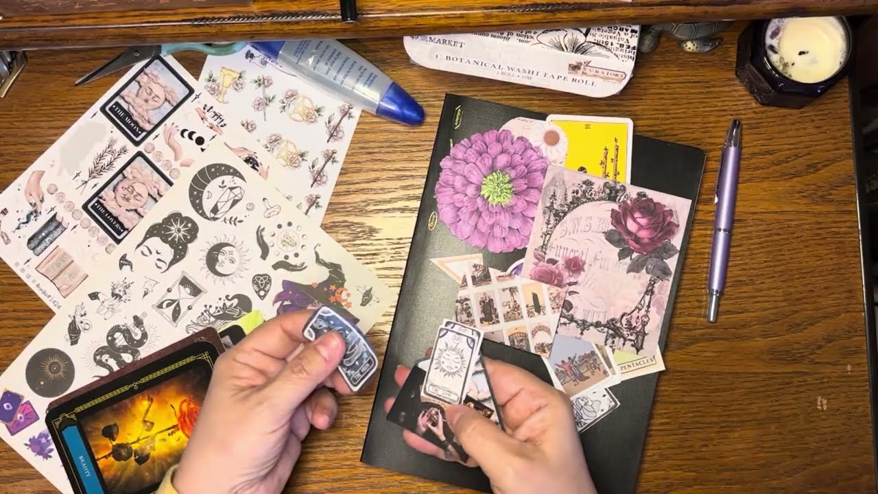 How to Use Collage to Make Your Journal Cover Gorgeous & Unique