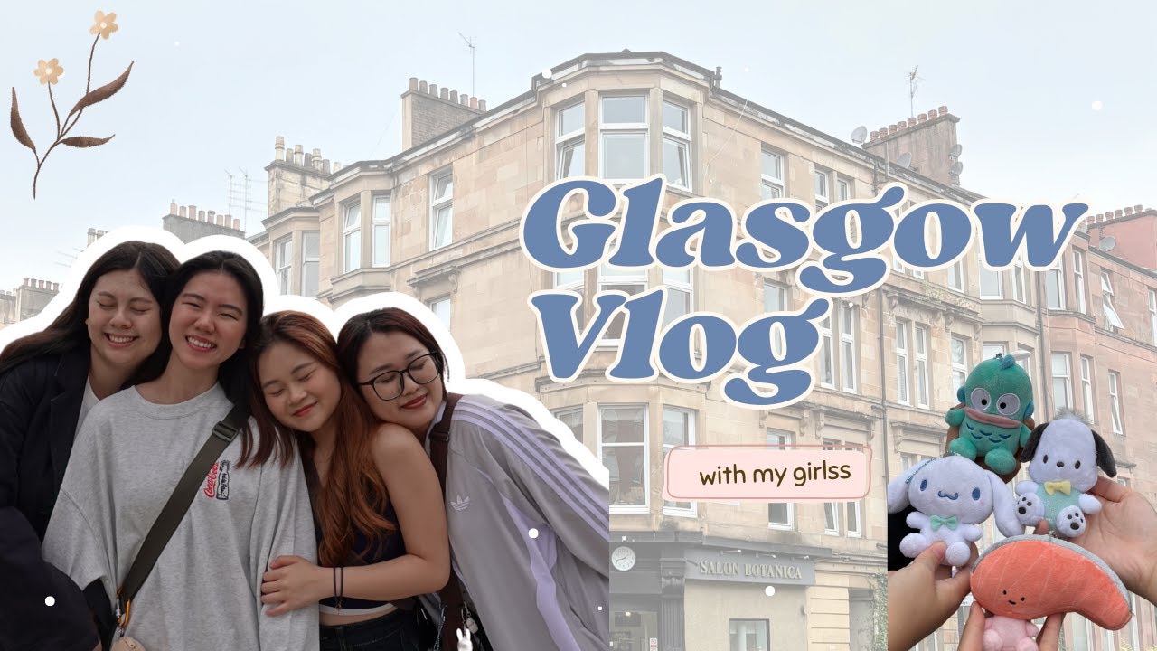 glasgow vlog 🏴󠁧󠁢󠁳󠁣󠁴󠁿⋆˙⟡ | first week in glasgow!! travelled for 17 hours 😰
