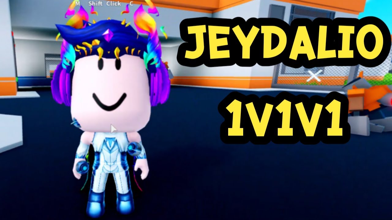 mad city hero110 : Jeydalio 1v1v1  Rapid Cool guy | roblox gameplay