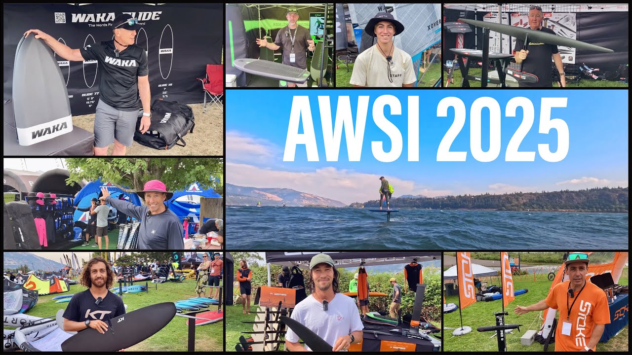 AWSI 2025 Highlights - Wing foiling / Wingfoiling / Foiling - Interviews, demos, all the new gear!