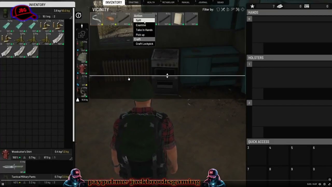 SCUM | Erster Blick auf das neue Inventar!