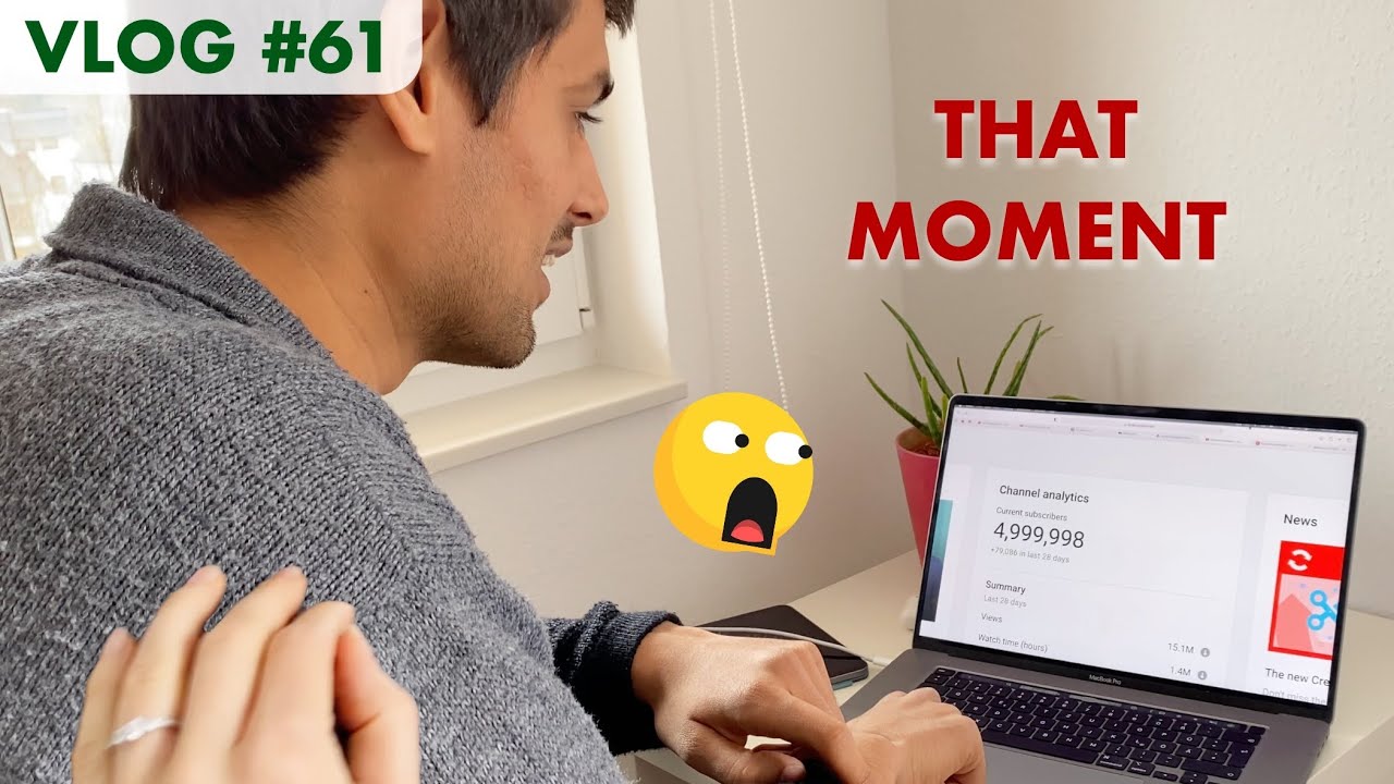 When I reached 5 million.. |&nbsp;Dhruv Rathee Vlogs