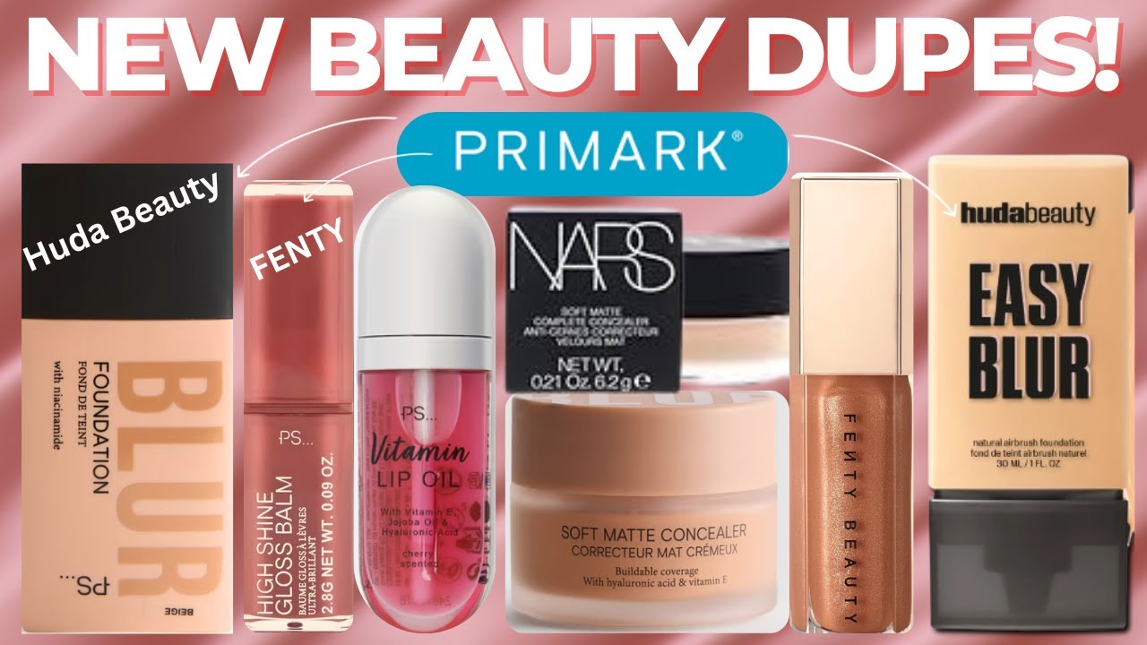 Brand New Makeup Dupes Under £5.00 At Primark / Must Haves