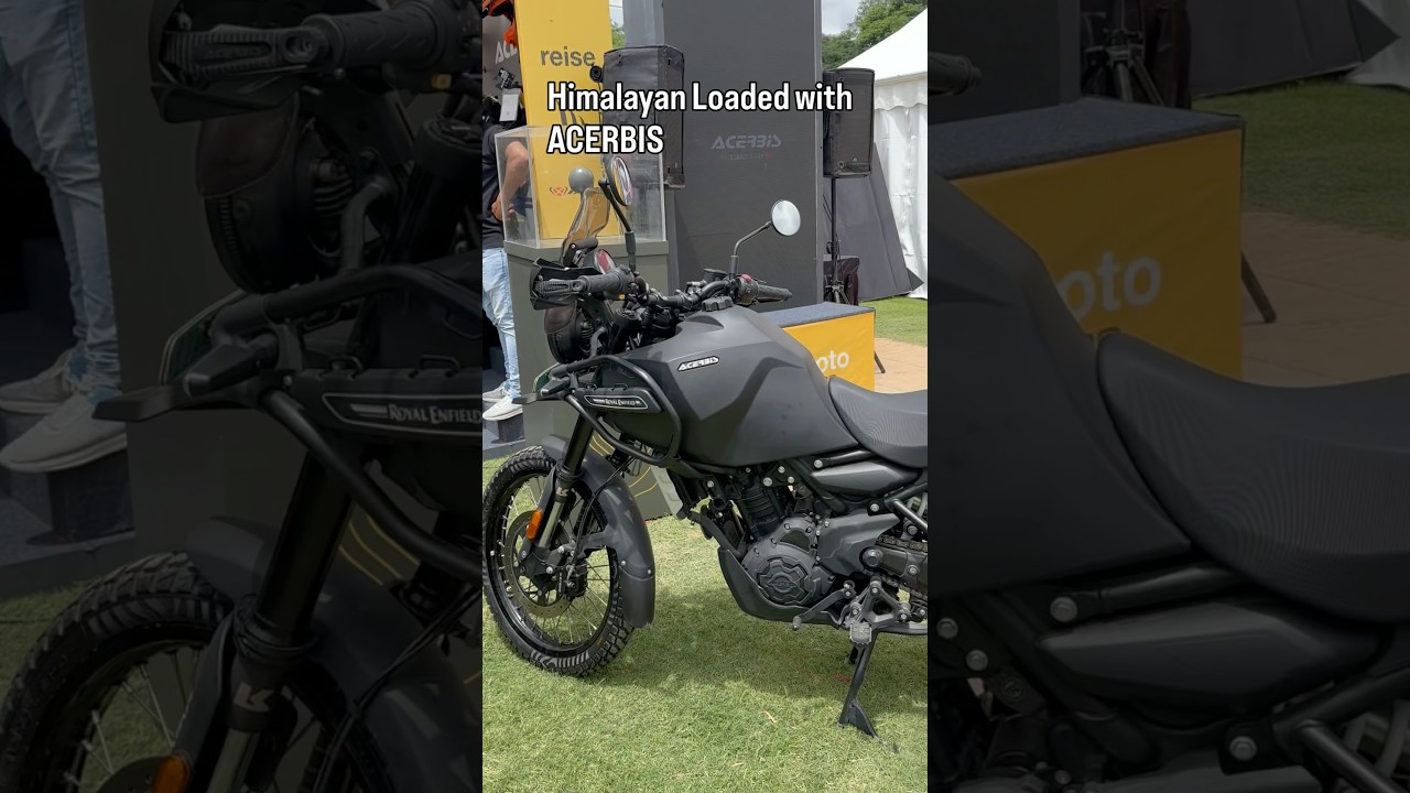 SEXY Himalayan 450 Loaded with Acerbis Kit #acerbis #himalayan450