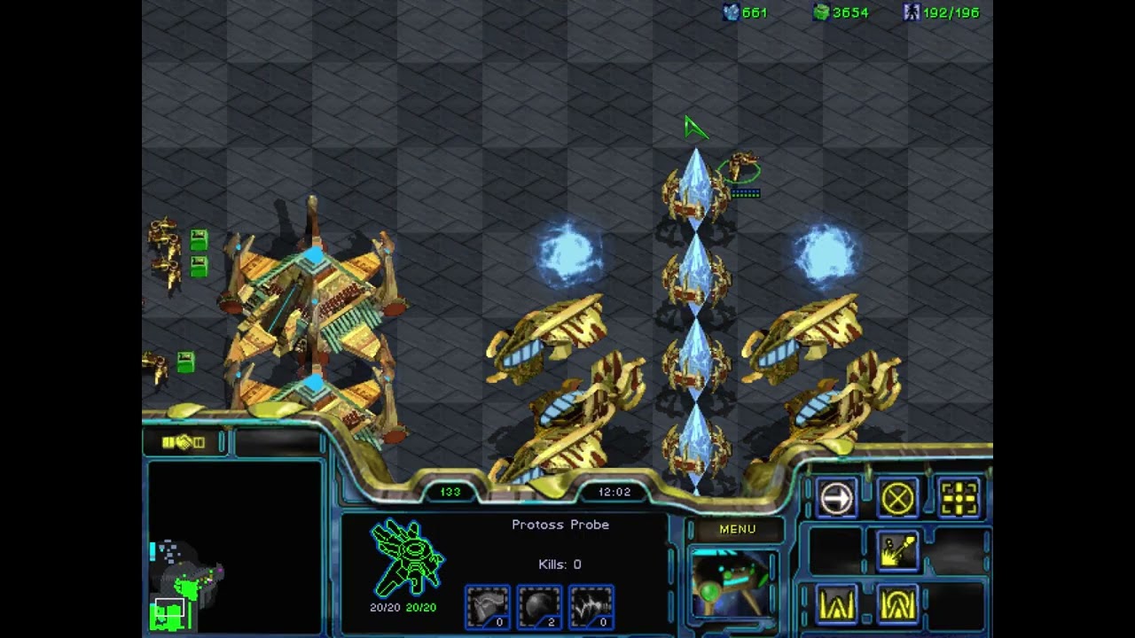 StarCraft 星海 2026 01 05 神族1V7神族 封門 航母