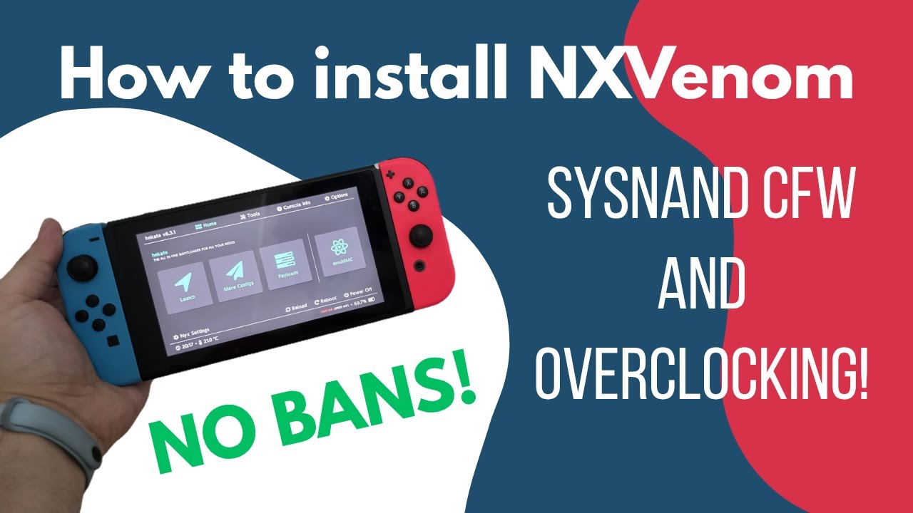 How to install NX-Venom on Nintendo Switch - Overclocking Online