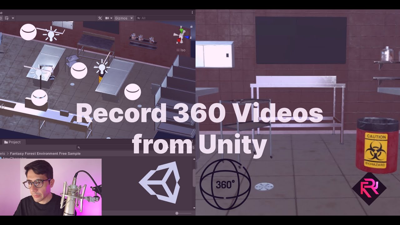 How to export 360 videos from Unity