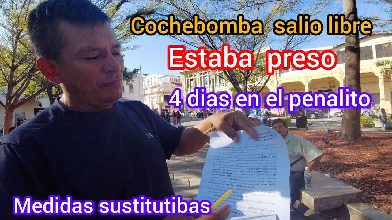 COCHEBOMBA SALIO DEL PENALITO MIRA QUE DIJO