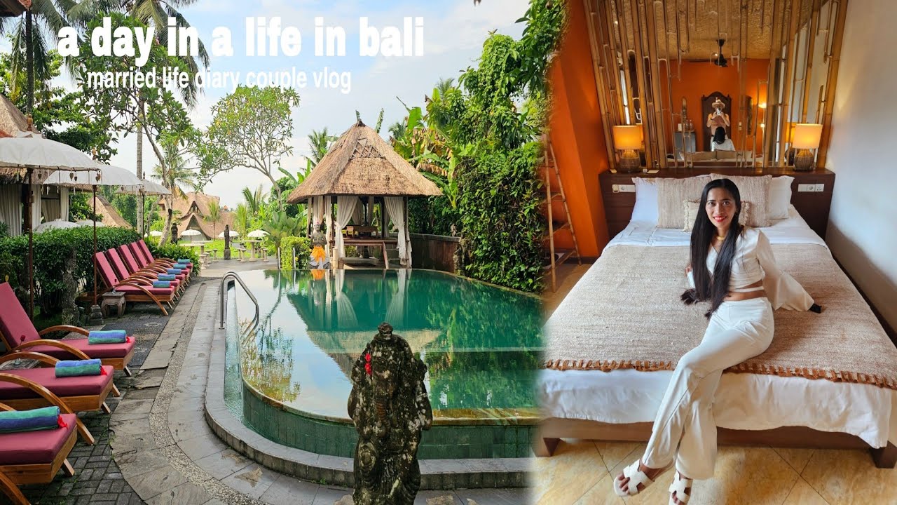 Life In Bali, VILLA ROOM TOUR in Ubud 🇮🇩