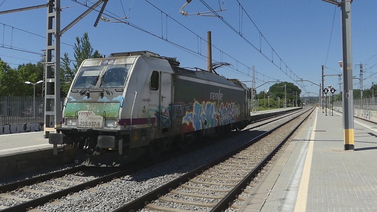 Riells i Viabrea-Breda: R2Nord, R11, Mitjana Distància, Ave, InOui i Renfe Mercancías