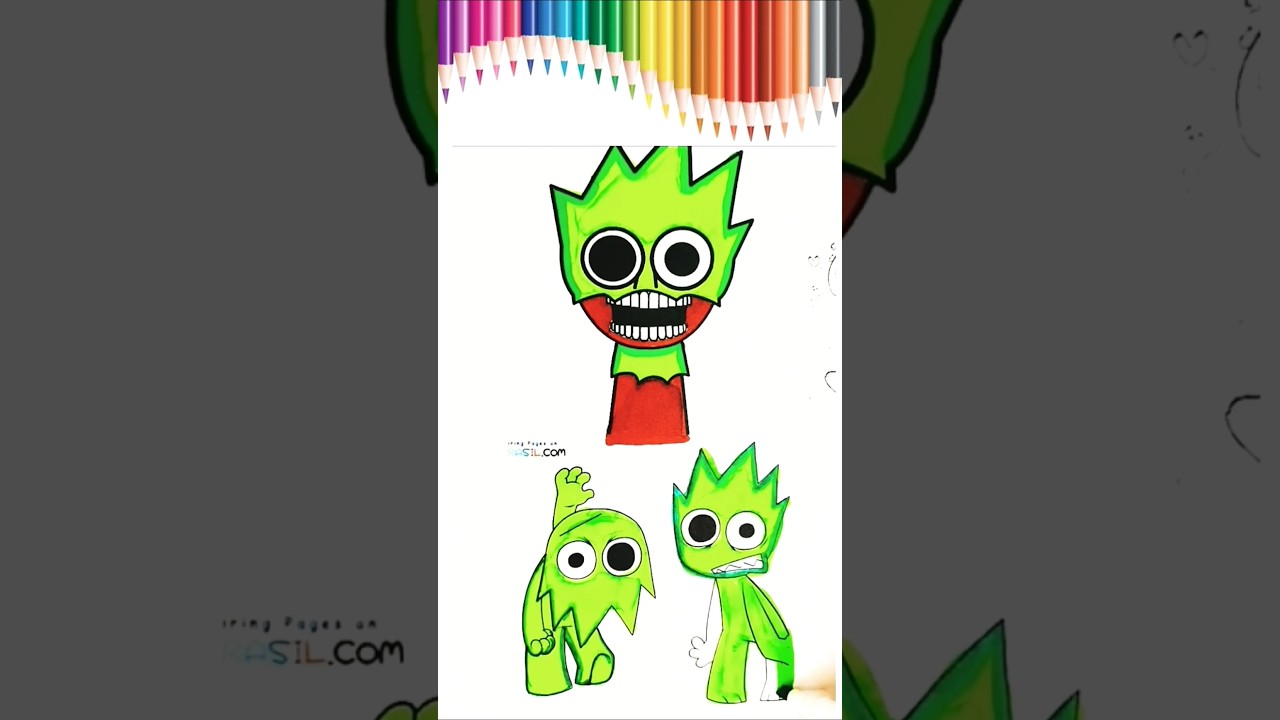 Coloring Sprunki | OWAKCX (LIME)