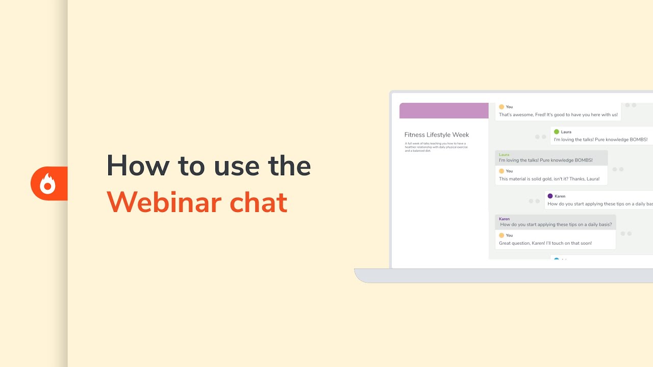 How to use the Webinar chat | Hotmart Help Center