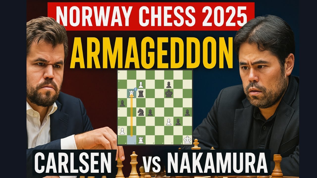 Безумие! Карлсен и Накамура сразятся не на жизнь, а на смерть на турнире Norway Chess 2025!