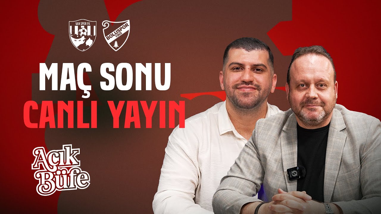 CANLI | Van Spor FK 0-1 Boluspor | Nazım Türknas, Serhat Hergüner