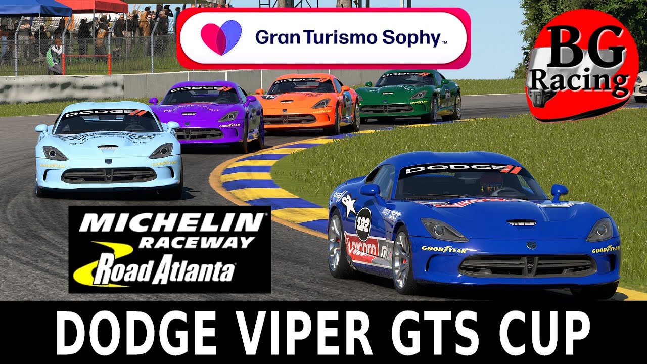 Viper GTS Cup Road Atlanta. Gran Turismo Sophy.