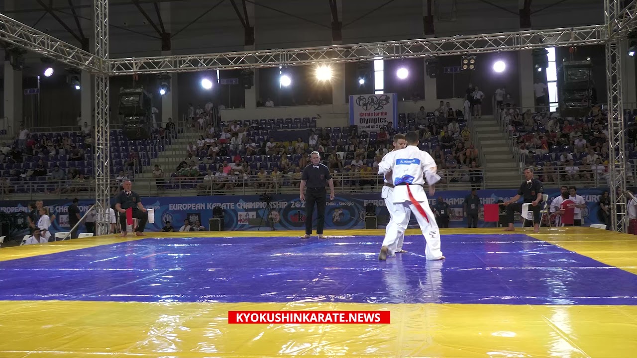 WKO EC 2021. 1/8 -75 Ali Hayder (Sweden, aka) - Yann Paillat (France)