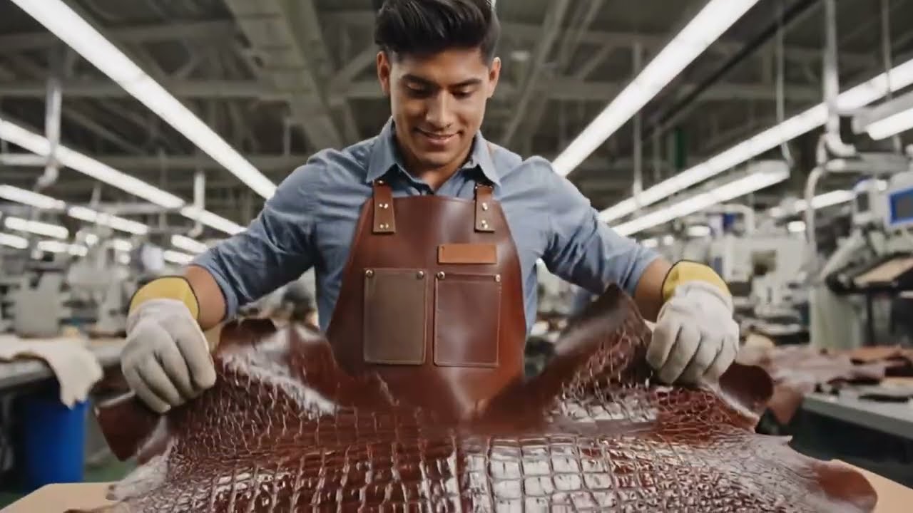 Crocodile Leather Manufacturing | From Raw Skin to Luxury Bags &( Shoes)