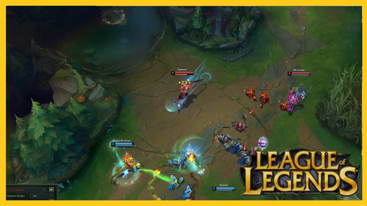 Schön aggressiv als Lee Sin Support - League of Legends