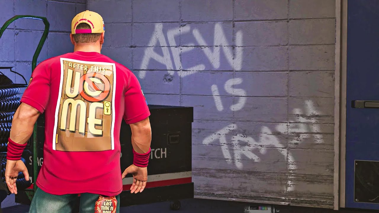 7 Times WWE & AEW Referenced Each Other In Their Video Games