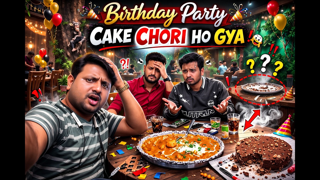 Sir Ki Birthday Party  me Cake Hua Chori ? | RRajendraa Vlogs | Day - 11