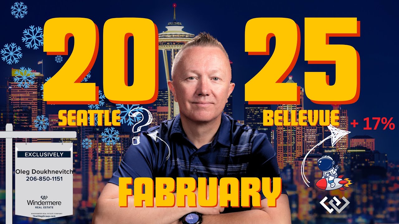 📊 Seattle & Bellevue Housing Market Update – February 2025 | Price Shifts, Trends & Forecast! 🏡