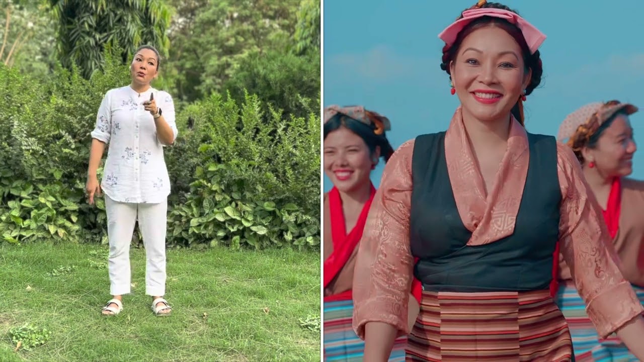 Dance Tutorial “gorshey choe kyi shingsa” by Tenzin Donsel.