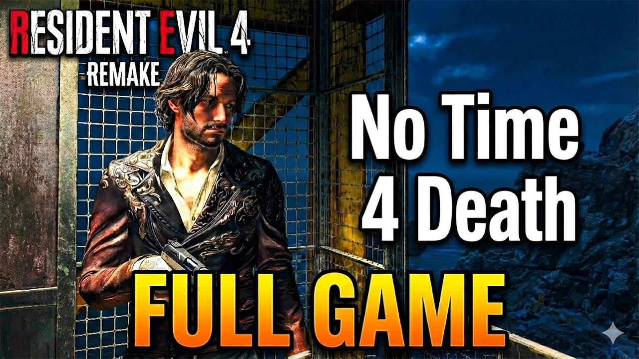 Resident Evil 4 Remake Mod - No Time 4 Death Standard Edition Full Game (WITH GAMEOVER)