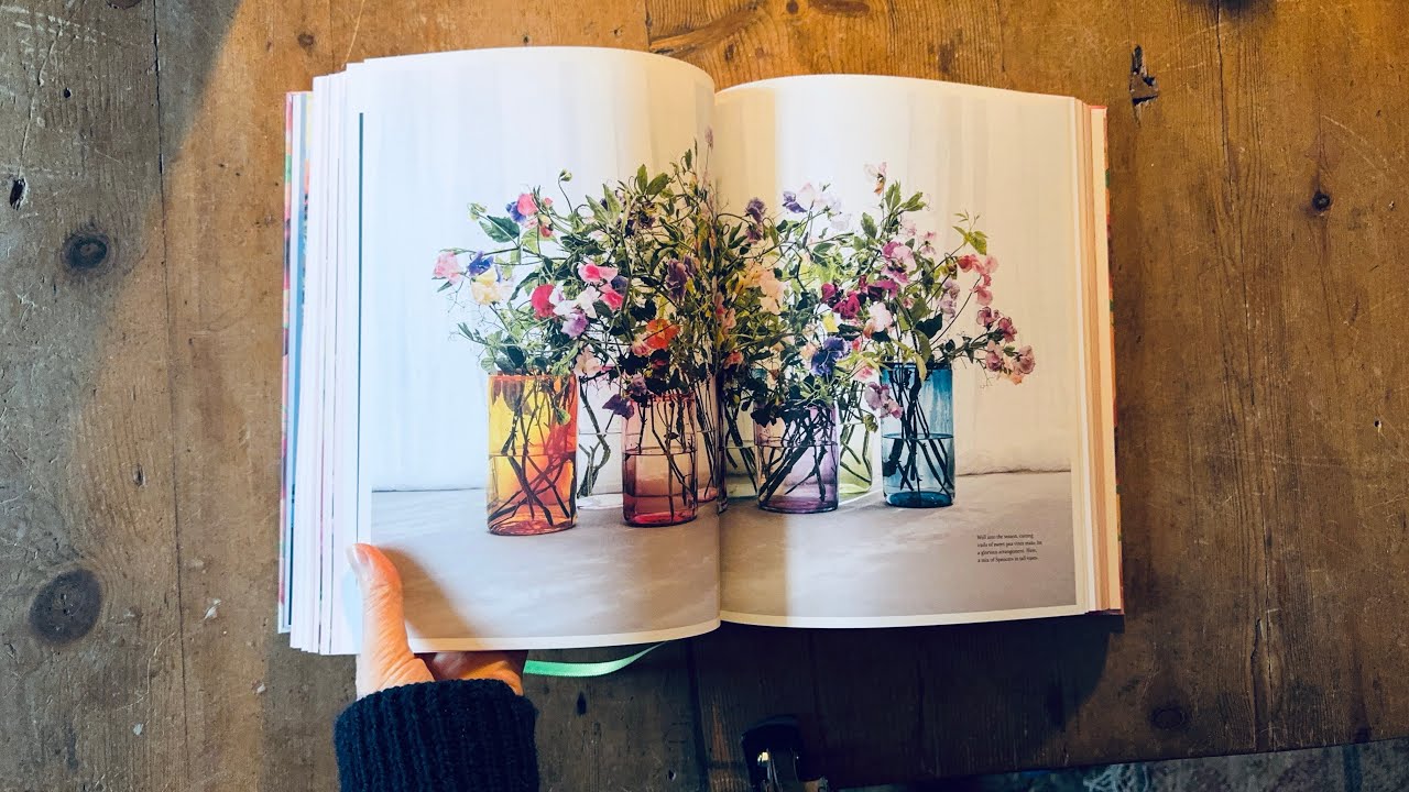 A tour of A World of Sweet Peas book