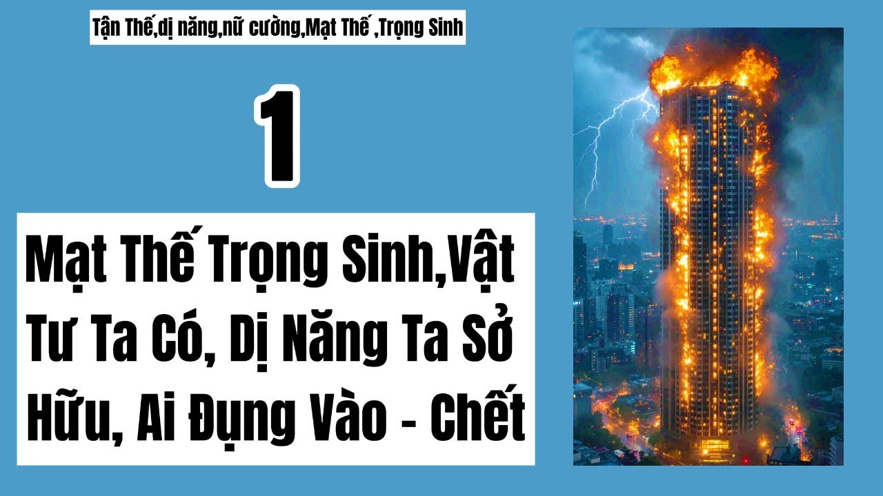 1 Mạt Thế Trọng Sinh,Vật Tư Ta Có, Dị Năng Ta Sở Hữu, Ai Đụng Vào – Chết,Mạt Thế ,Trọng Sinh.