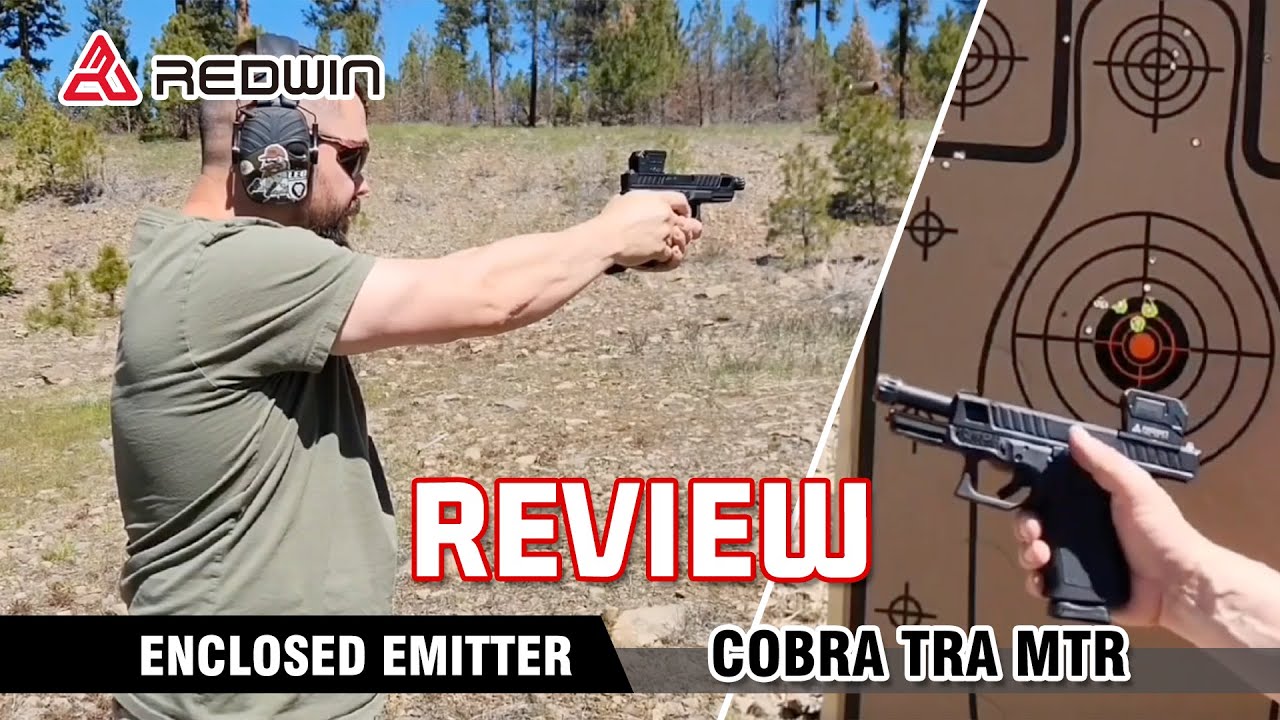 REVIEW Red Win Cobra TRA 21x17 MTR Pistol Red Dot Enclosed Sight 50000hrs 2 min Motion Sense IPX67