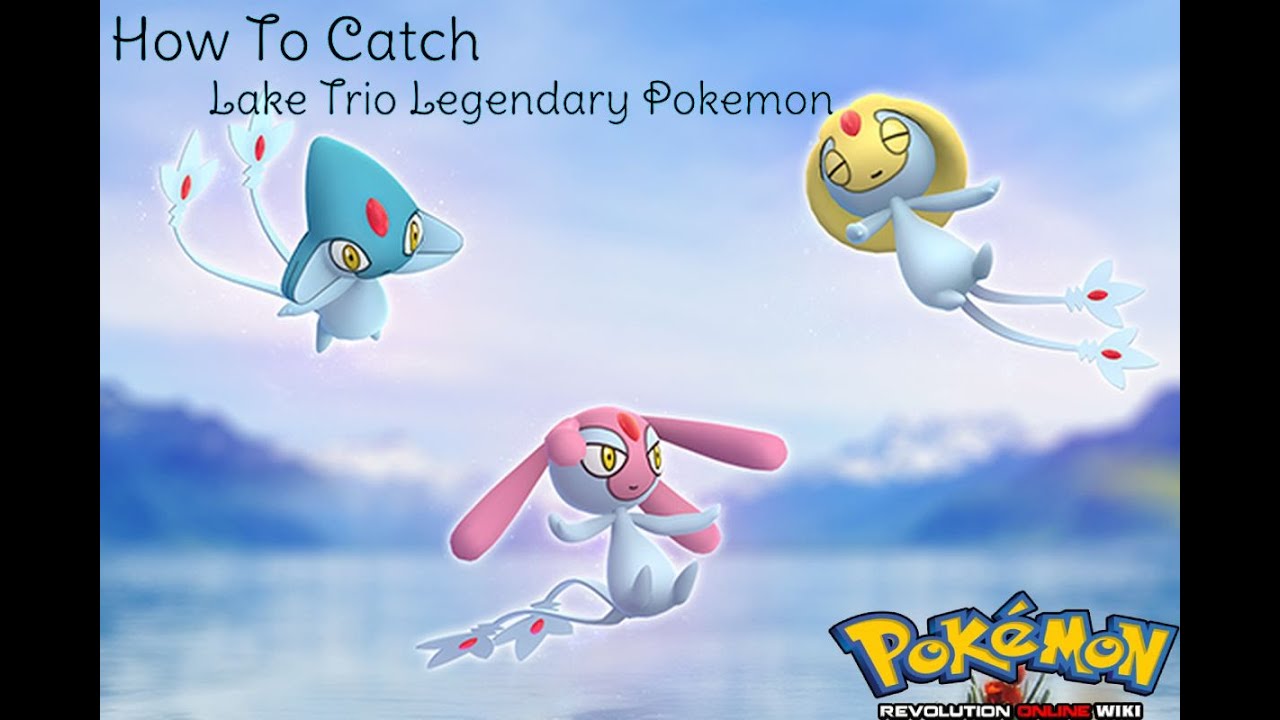 Pokemon Revolution Online [PRO] Cách bắt Uxie - Azelf - Mesprit | The Lake Trio | Blue L.A
