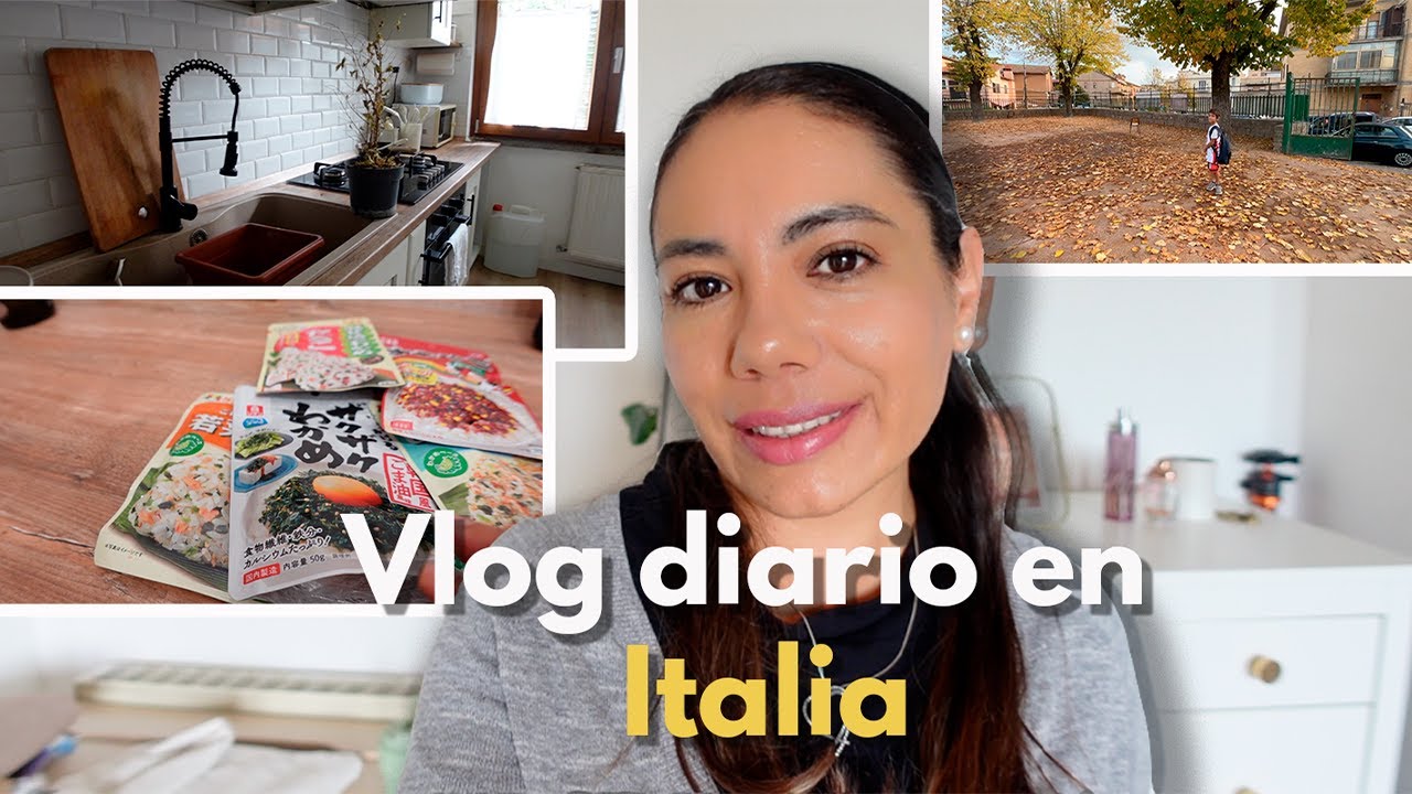 ¡NO SÉ QUE HACER! 😢 + COMEDOR ESCOLAR EN ITALIA + LO QUE PEDÍ DE JAPÓN /Vlog en Italia