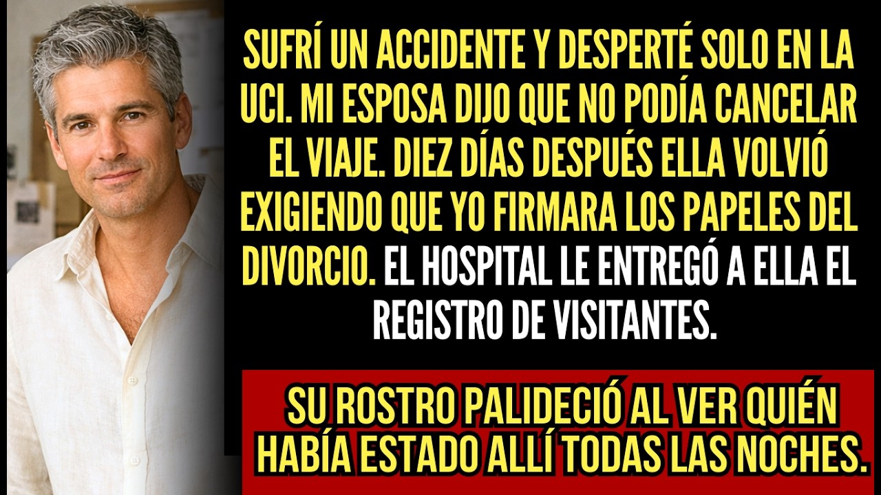 Mi Esposa Viajó Con Su Jefe Mientras Yo Estaba En El Hospital, Ella No Sabía Quién Venía A Visitarme