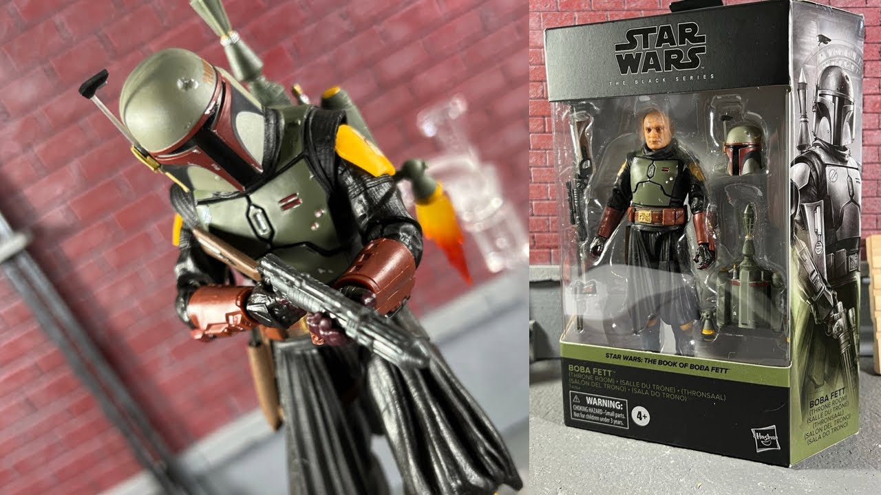 Star Wars Black Series Boba Fett (Throne Room) Deluxe Action Figure Review