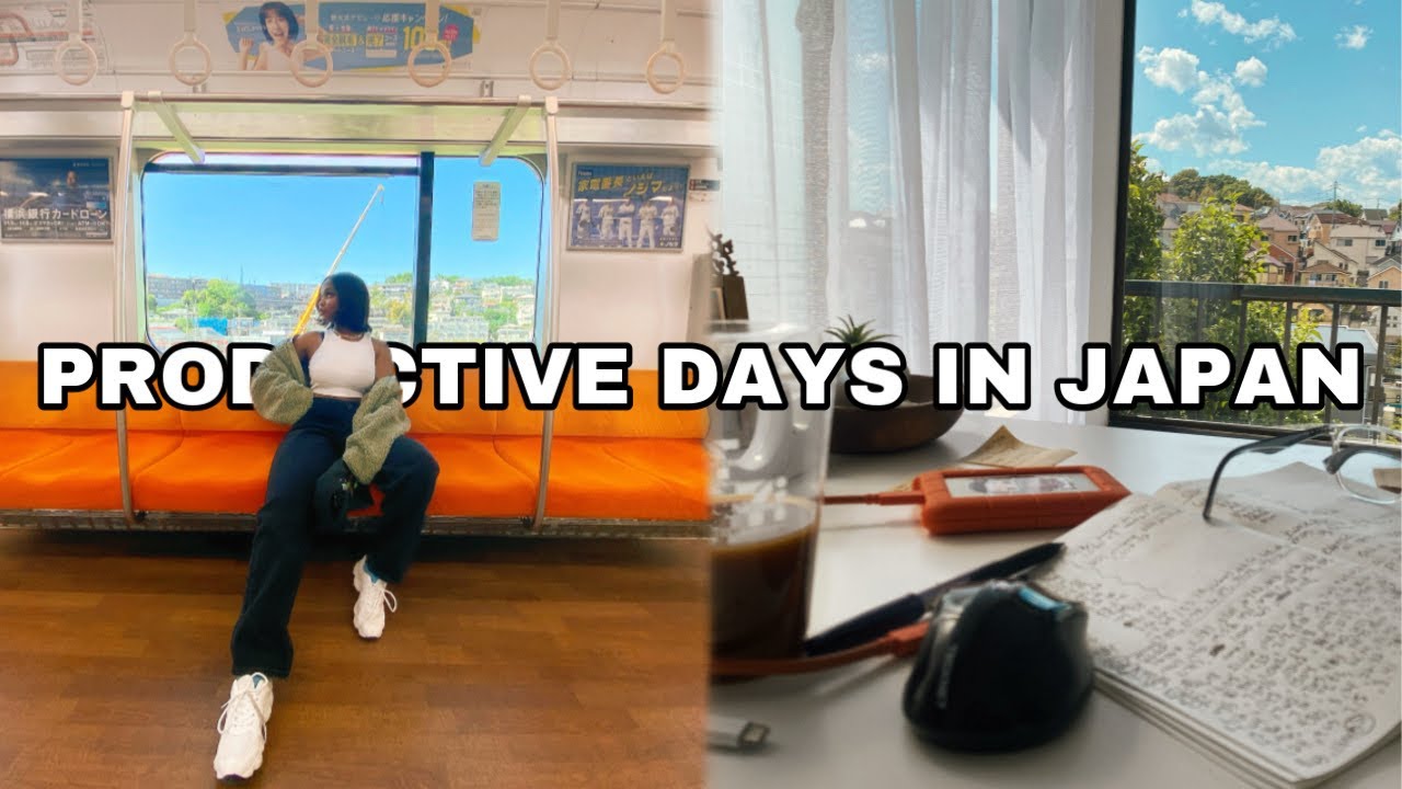 PRODUCTIVE DAY IN MY LIFE IN TOKYO JAPAN