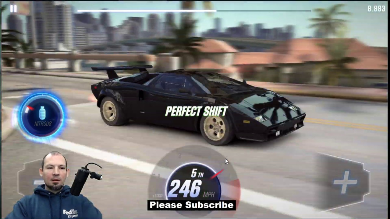 CSR2, countach LP 5000, схема переключения передач для победы над динамометром после обновления 2...