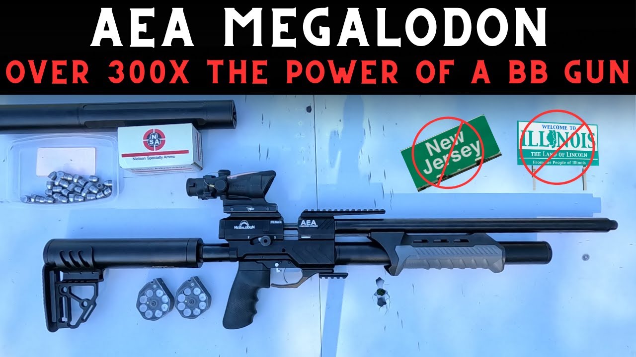 Помповый пистолет-пулемет! AEA Megalodon — лучшая пневматическая винтовка 2024 года!