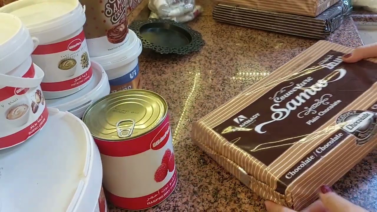 تعالو شوفوجبت ايه بالأسعار الجديده لشغل الحلويات لمشروعي الاون لاين واحسن مكان تشتري منه خاماتك