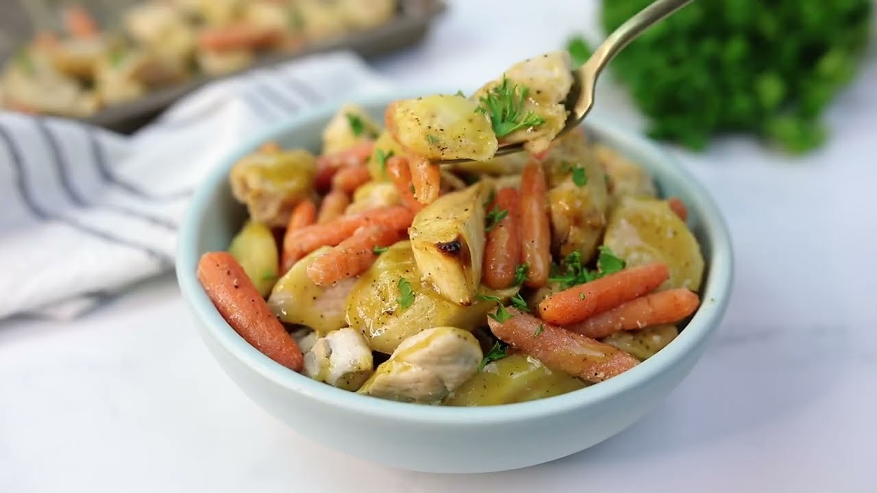 Honey Mustard Chicken - Easy Slow Cooker Recipe - Freezer Meal - Chicken Dinner Ideas