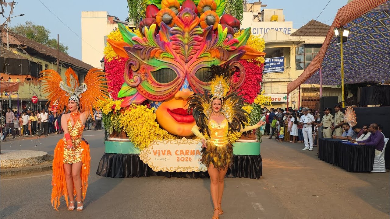 Goa Carnival - 2026 | Floats / Music / Dances | Viva Carnival | Goa Vlog | Goa Carnaval 2026 | Vasco