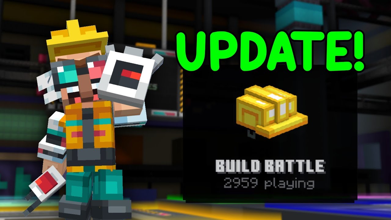 Я играл в обновление «Build Battle» от Hive.