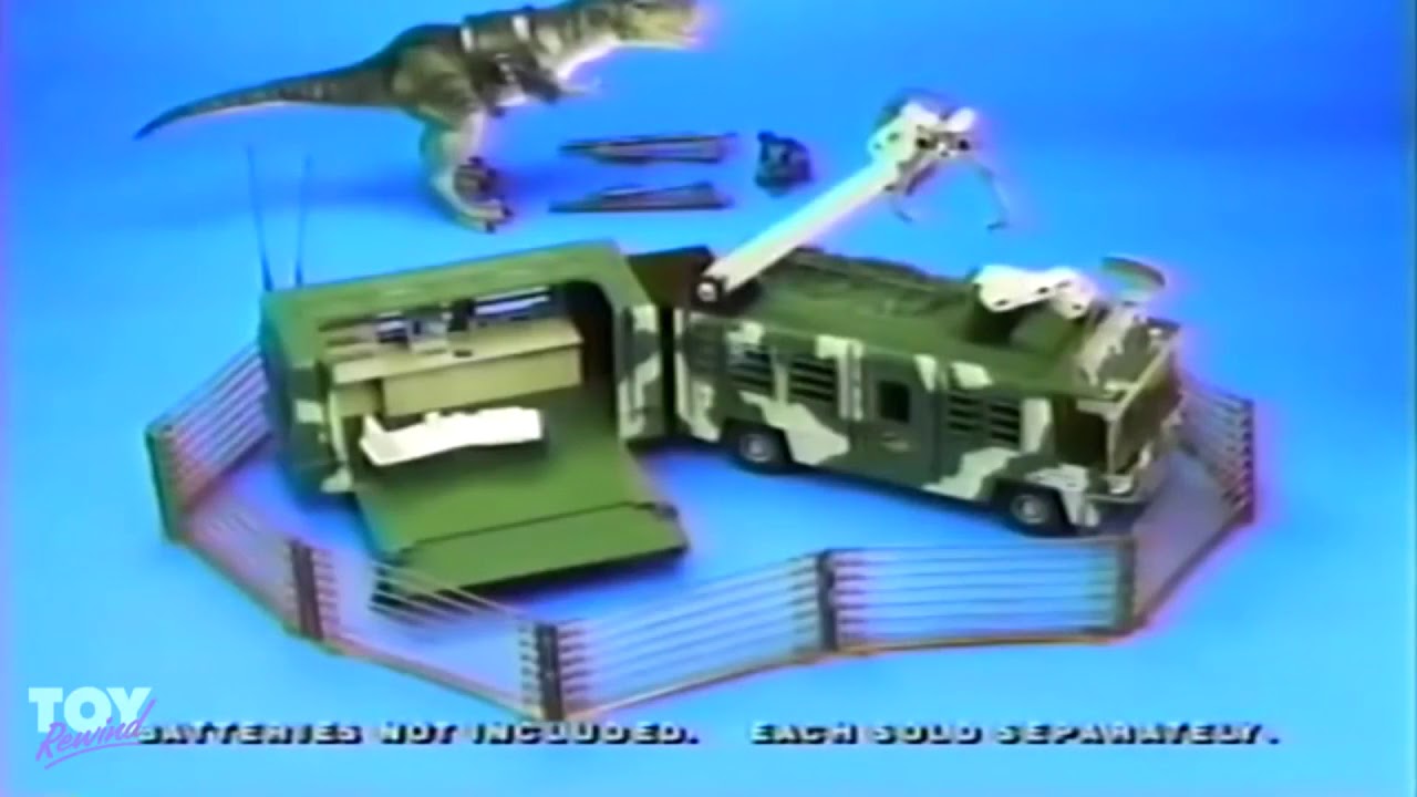 The Lost World Jurassic Park Toys and Burger King Commercials