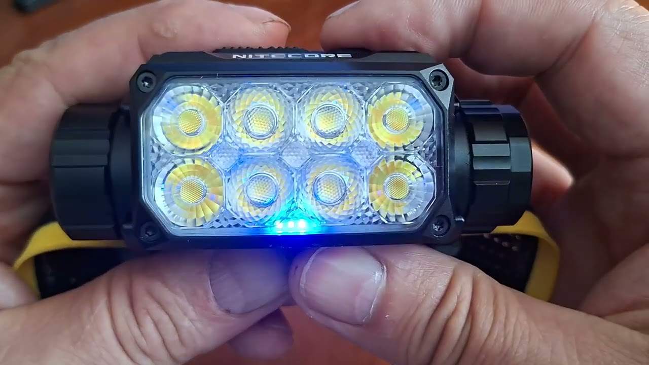 Новинка 2025 - Nitecore HC75 UHE - налобний ліхтар з електронним фокусом (+English audio track)
