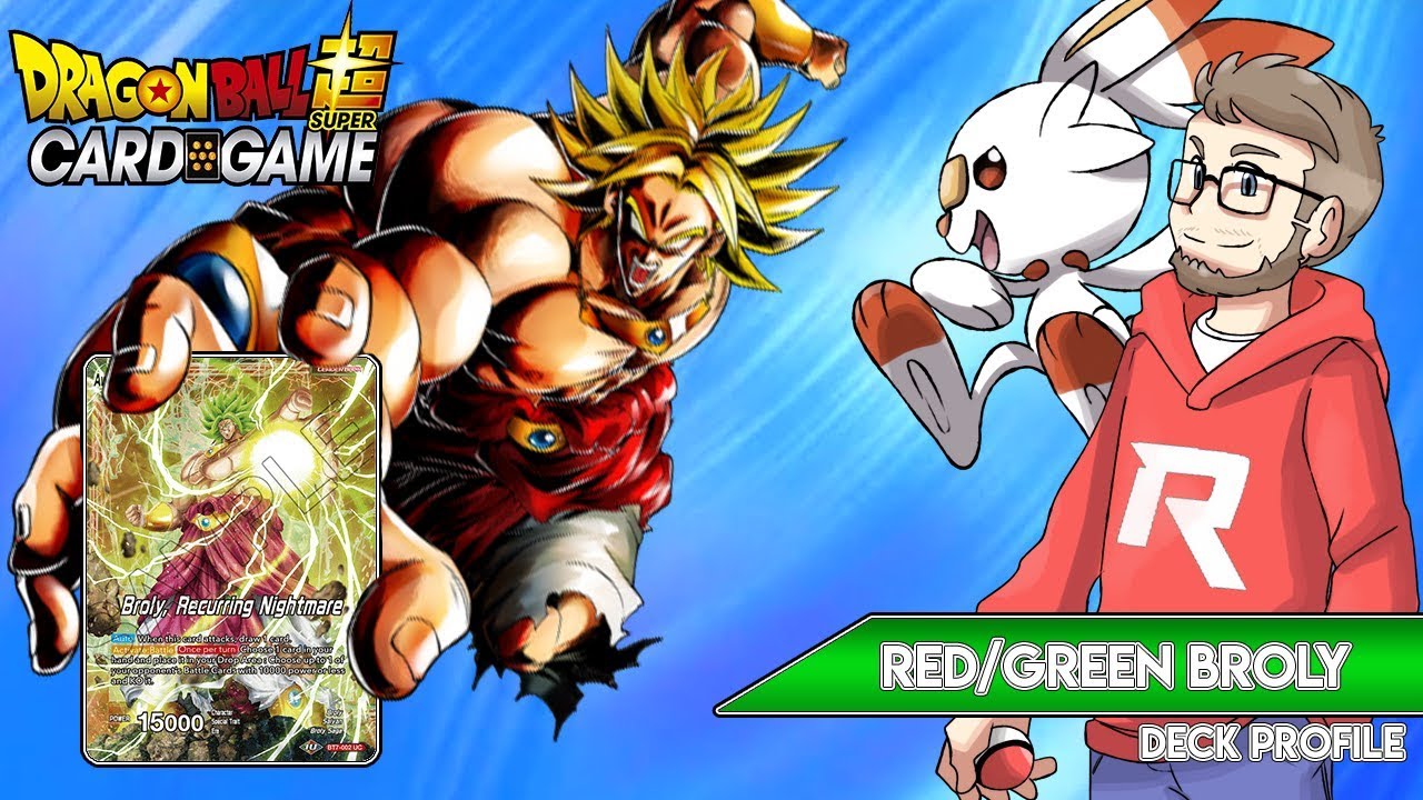 DBS R/G Broly Deck Profile  | PokeRussPlays
