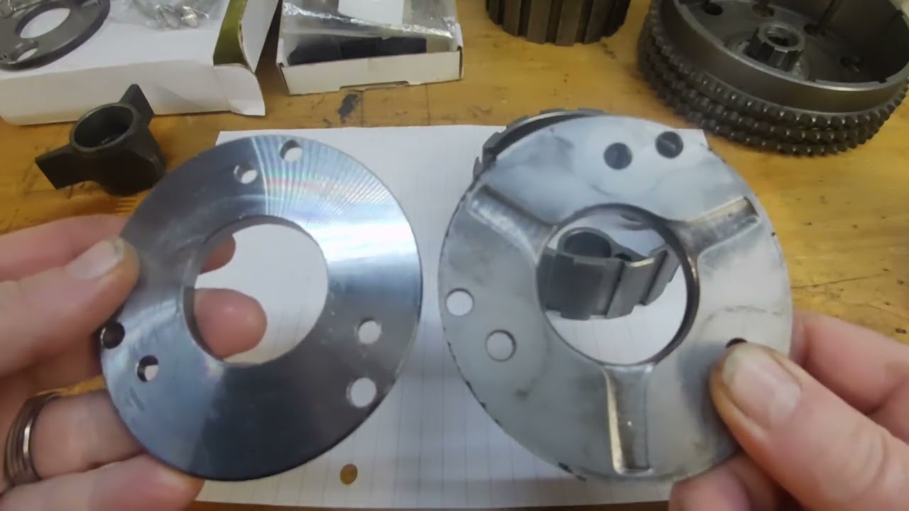 Triumph Bonneville Project Part 20 Assembling Clutch Drum - Replacing Cush Drive Rubbers